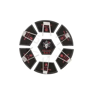 Demon Killer Flame Coil 6 in 1 Vorgefertigte Coils - 24 Stück / Packung