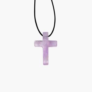 Anhänger Kreuz aus Amethyst