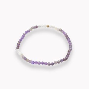 Amethyst Kugelarmband facettiert