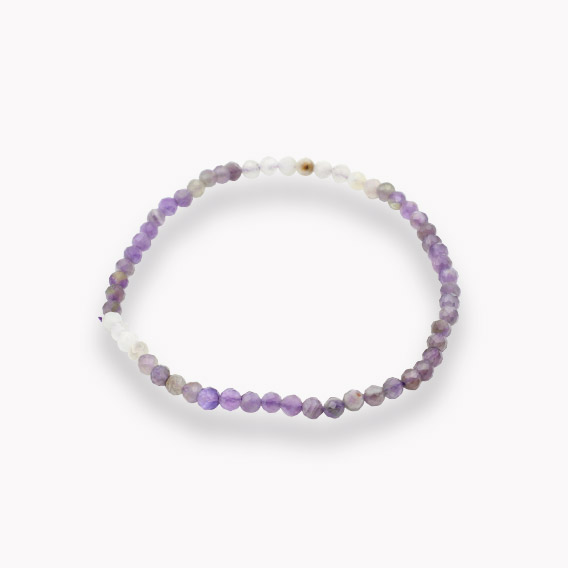 Amethyst Kugelarmband facettiert