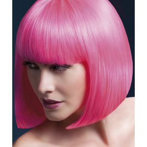 Perücke Elise (neon-rosa)