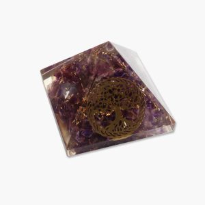 Orgonit Pyramide Lebensbaum Amethyst klein