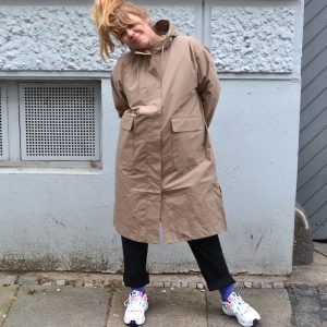TANTÄ Regenmantel ‘NEBEL’, Farbe elmwood
