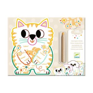 Djeco Ausmalbilder 18+ „Tiere“