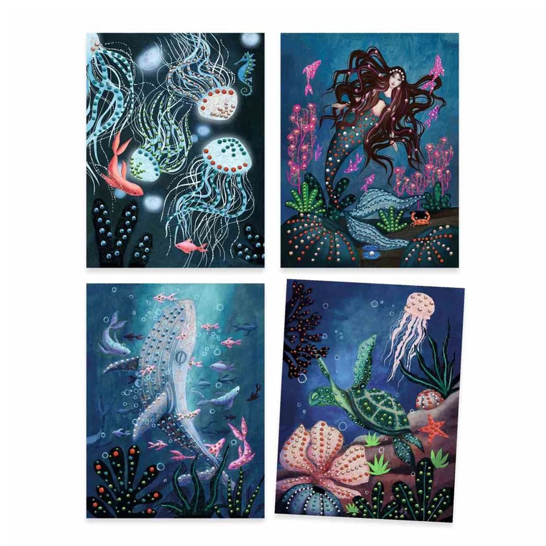 Djeco Mal-Set Abyss-Meereswelt 3D-Malen – Bild 5