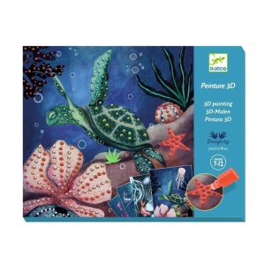 Djeco Mal-Set Abyss-Meereswelt 3D-Malen