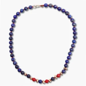 Lapislazuli Kugelkette