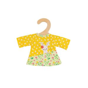 Heless Puppenkleid Tunika mit Hasen-Motiv Gr. 20-25cm
