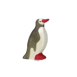 Holztiger Holzfigur Pinguin