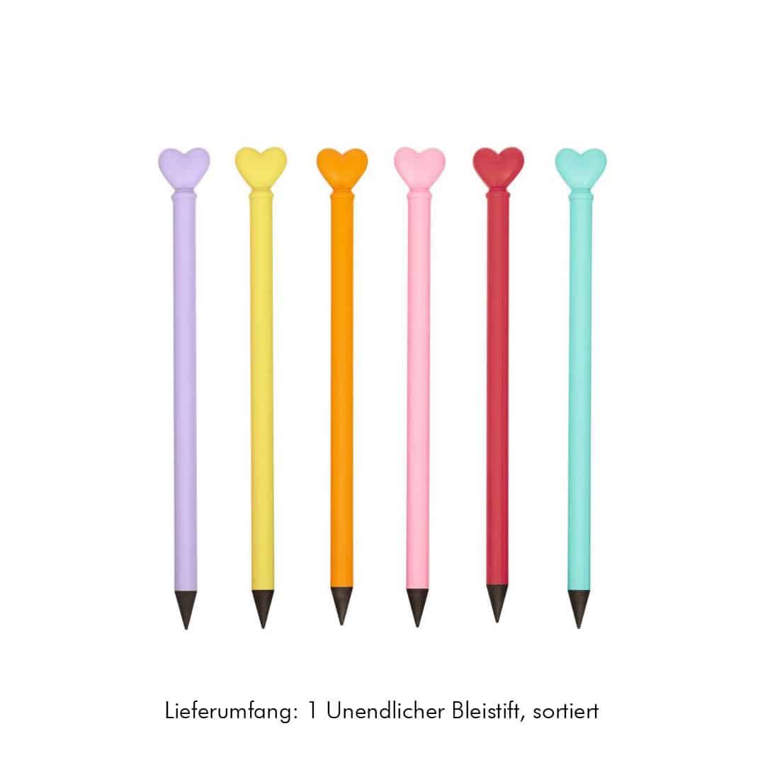 Moses Lovely Planet Unendlicher Bleistift, sortiert