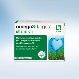 OMEGA 3-LOGES® pflanzlich KPS 120 Stück ++ 100%vegan